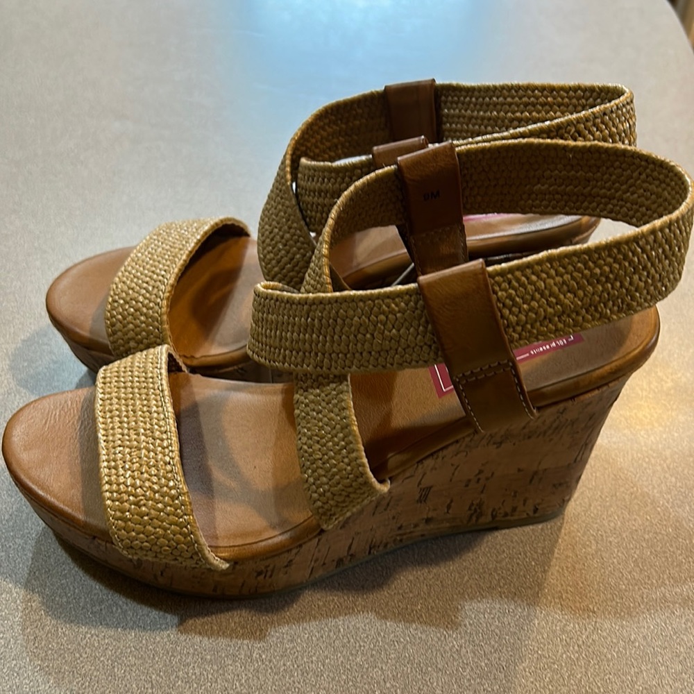 Brand new wedge sandals